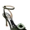 Badgley Mischka Nixie Peep Toe Stiletto Sandal