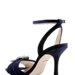Badgley Mischka Nixie Peep Toe Stiletto Sandal -Badgley Mischka shop NIXIE MP6523 SAPVEL 3 97302.1658772368