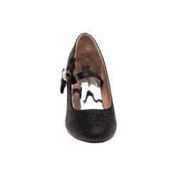 Badgley Mischka Girls' Glitter Block Heel Dress Shoes 21 Badgley Mischka Girls' Glitter Block Heel Dress Shoes -Badgley Mischka shop O BM89867NBLGL 5 90799.1629746604