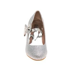 Badgley Mischka Girls' Glitter Block Heel Dress Shoes 16 Badgley Mischka Girls' Glitter Block Heel Dress Shoes -Badgley Mischka shop O BM89867NSVGT 5 49091.1629746604