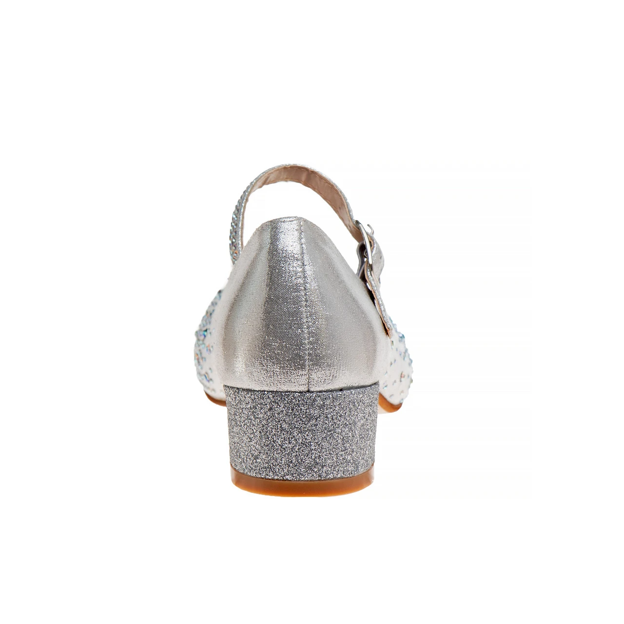 Badgley Mischka Girls' Buckled Block Heel Dress Shoes 6 Badgley Mischka Girls' Buckled Block Heel Dress Shoes - Image 4