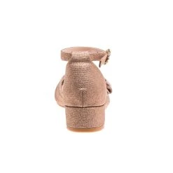 Badgley Mischka Girls' Glittery Low Block Heel Dress Shoes -Badgley Mischka shop O BM90016MRGLG 4 49787.1629695599