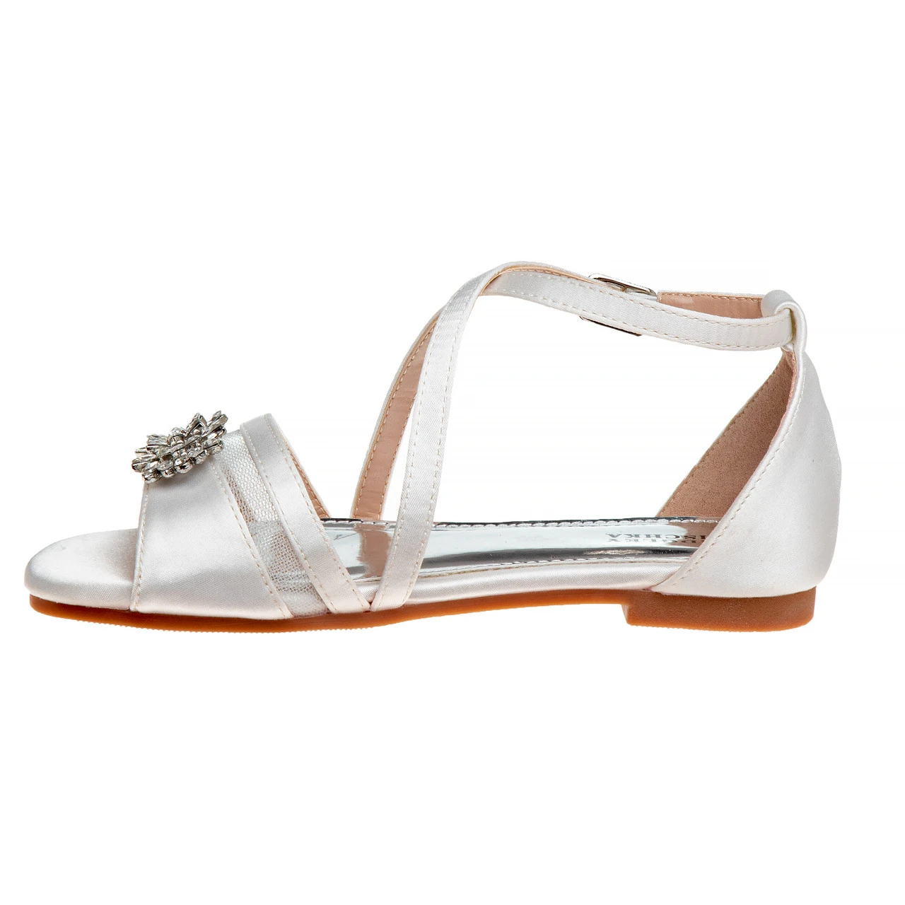 Badgley Mischka Girls’ Open Toe Strappy Sandals 4 Badgley Mischka Girls’ Open Toe Strappy Sandals - Image 2