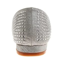 Badgley Mischka Girls’ Rhinestone Slip-On Ballet Flats -Badgley Mischka shop O BM92461M SILV 4 40612.1670961863