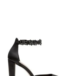 Jewel Badgley Mischka Ollie High Heel Pump -Badgley Mischka shop OLLIE JW3932 BLKSAT 2 69582.1634068298