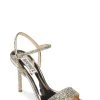 Badgley Mischka Olympia Glittered Evening Sandal 2 Badgley Mischka Olympia Glittered Evening Sandal -Badgley Mischka shop OLYMPIA MP5116 PLTGLT 1 FRONT VIEW 99870 48230 36925.1662659971