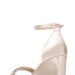 Jewel Badgley Mischka Peggy Crystal Embellished Wedge -Badgley Mischka shop PEGGY JW3807 CHMSAT 2 BACK VIEW 13143 97132.1610488564