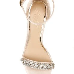 Jewel Badgley Mischka Peggy Crystal Embellished Wedge -Badgley Mischka shop PEGGY JW3807 CHMSAT 5 TOP VIEW 89877 09358.1610488564