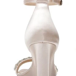 Jewel Badgley Mischka Peggy Crystal Embellished Wedge -Badgley Mischka shop PEGGY JW3807 CHMSAT 7 COUNTER 87895 86255.1610488564