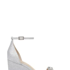 Jewel Badgley Mischka Peggy Crystal Embellished Wedge -Badgley Mischka shop PEGGY JW3807 SILGLT 3 SIDE VIEW 11621 00734.1610488564