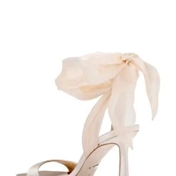 Badgley Mischka Primrose Bow Strap Stiletto Heel -Badgley Mischka shop PRIMROSE MP6826 SFTNUD 3 79222.1672871925