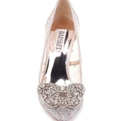Badgley Mischka Quintana Crystal Ornamented Pump -Badgley Mischka shop QUINTANA MP4510 LATSAT 4.1200 75633 96969.1624951491