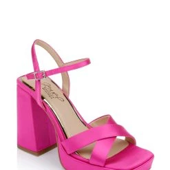 Jewel Badgley Mischka Rainbow Chunky Platform -Badgley Mischka shop RAINBOW JW4628 PNKSAT 1 19448.1677282226