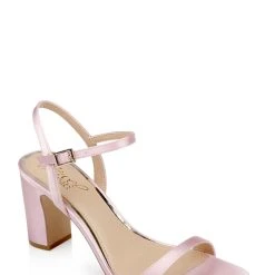 Jewel Badgley Mischka Rayla Block Heel Sandal -Badgley Mischka shop RAYLA JW4626 PALEPK 1 55104.1672873509