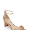 Jewel Badgley Mischka Reese Simple Block Heel Sandal