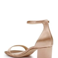 Jewel Badgley Mischka Reese Simple Block Heel Sandal -Badgley Mischka shop REESE JW4624 ALMNUD 3 88856.1672873495
