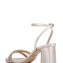 Jewel Badgley Mischka Rosa Block Heel Sandal With Gemstone Straps -Badgley Mischka shop ROSA JW4611 CHMSAT 3 01547.1672873425