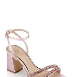 Jewel Badgley Mischka Rosa Block Heel Sandal With Gemstone Straps -Badgley Mischka shop ROSA JW4611 PALEPK 1 25992.1678471608