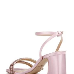 Jewel Badgley Mischka Rosa Block Heel Sandal With Gemstone Straps -Badgley Mischka shop ROSA JW4611 PALEPK 3 04004.1672873426