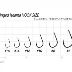 Bait Hook - Vanfook - Ringed Iseama -Badgley Mischka shop Ringed Iseama 640x453 1