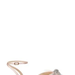 Badgley Mischka Sabina Tulle Bow Pointed Toe Flat -Badgley Mischka shop SABINA MP6601 SFTBLS 2 37547.1661977403