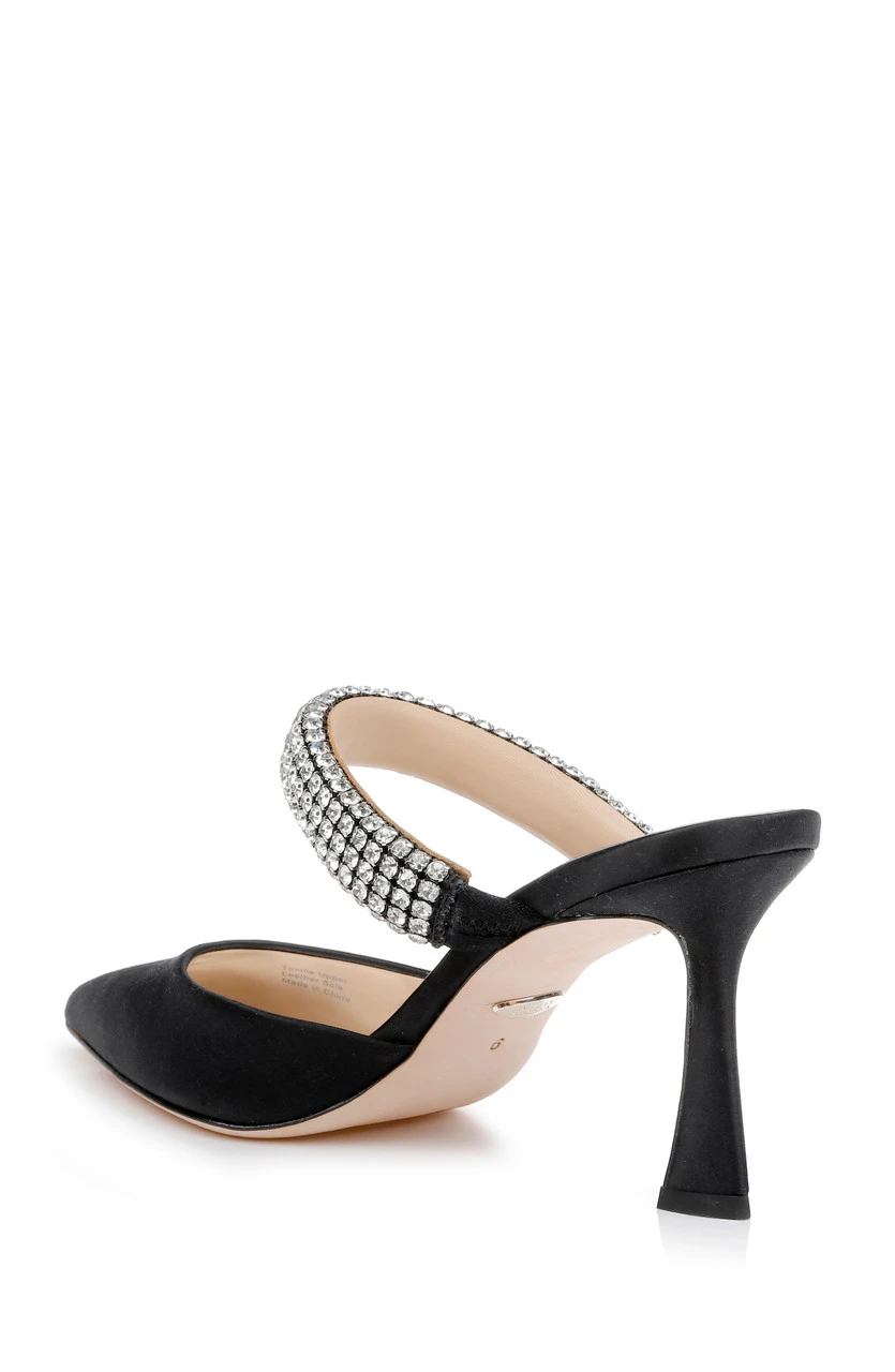 Badgley Mischka Sadiya Jeweled Kitten Heel 5 Badgley Mischka Sadiya Jeweled Kitten Heel - Image 3