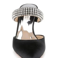 Badgley Mischka Sadiya Jeweled Kitten Heel 23 Badgley Mischka Sadiya Jeweled Kitten Heel -Badgley Mischka shop SADIYA MP6604 BLKSAT 4 47897.1661977440