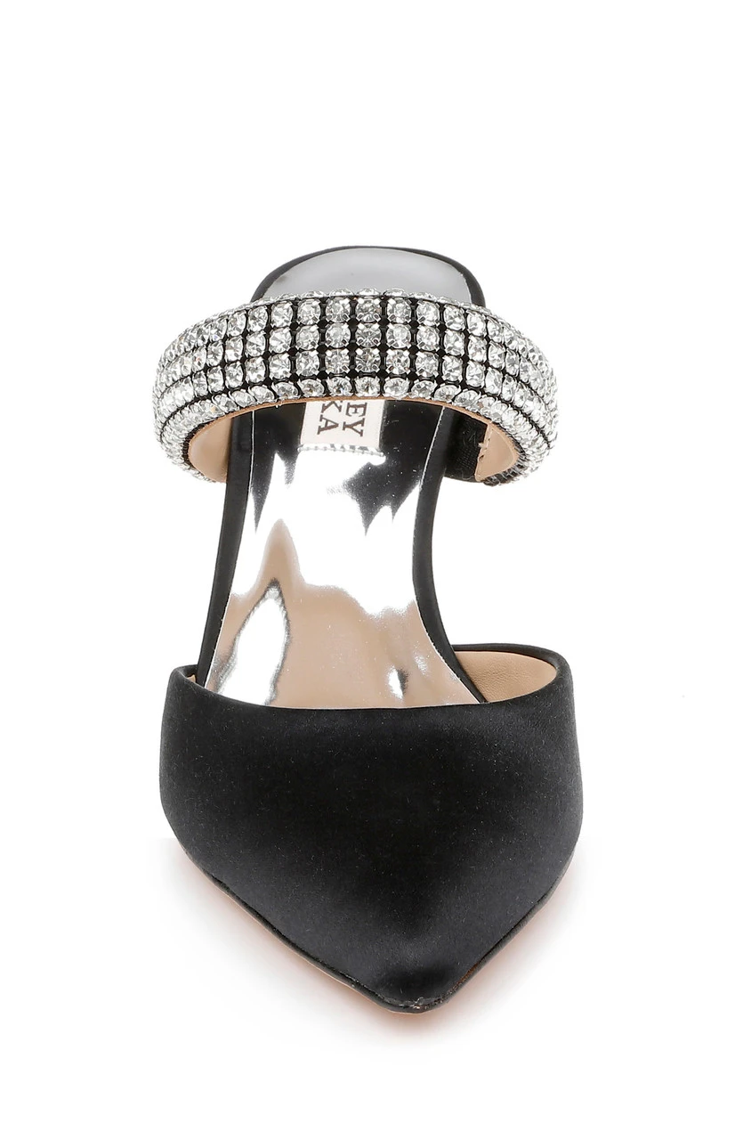 Badgley Mischka Sadiya Jeweled Kitten Heel 6 Badgley Mischka Sadiya Jeweled Kitten Heel - Image 4