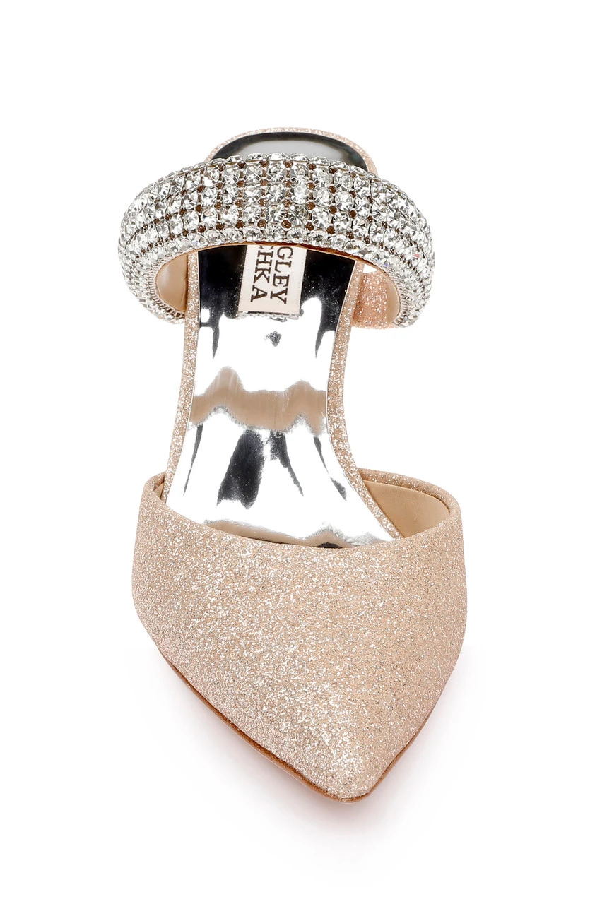 Badgley Mischka Sadiya Jeweled Kitten Heel 18 Badgley Mischka Sadiya Jeweled Kitten Heel - Image 16