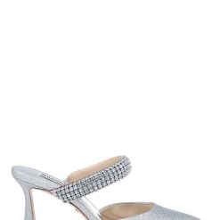 Badgley Mischka Sadiya Jeweled Kitten Heel 27 Badgley Mischka Sadiya Jeweled Kitten Heel -Badgley Mischka shop SADIYA MP6604 SILTXL 2 59930.1661977440