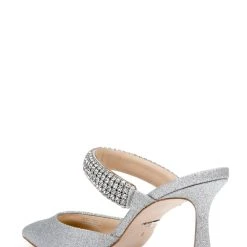 Badgley Mischka Sadiya Jeweled Kitten Heel 28 Badgley Mischka Sadiya Jeweled Kitten Heel -Badgley Mischka shop SADIYA MP6604 SILTXL 3 41972.1661977440