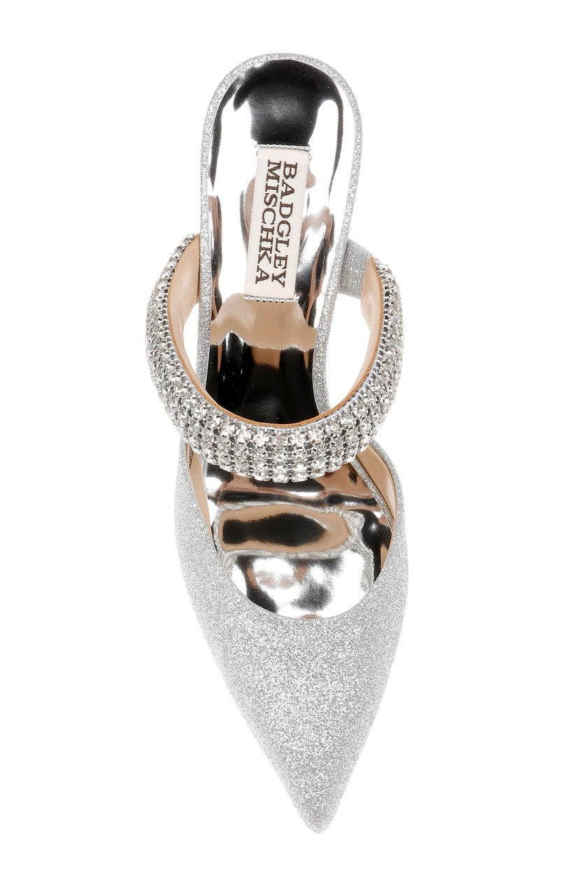 Badgley Mischka Sadiya Jeweled Kitten Heel 13 Badgley Mischka Sadiya Jeweled Kitten Heel - Image 11