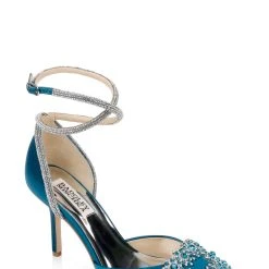 Badgley Mischka Saint Elegant 2 Piece With Ankle Strap -Badgley Mischka shop SAINT MP6606 TEASAT 1 56135.1678470894