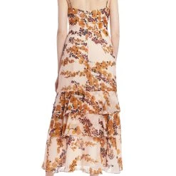 Badgley Mischka Eastern Floral High-Low Dress -Badgley Mischka shop SC3058 BSMU 3 73990.1652382567