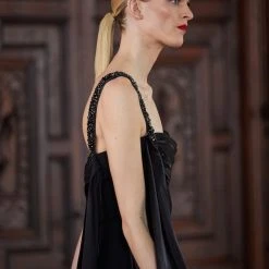 Badgley Mischka Seductive Drape Cocktail Dress -Badgley Mischka shop SC3702 DETAIL 00474.1663026065