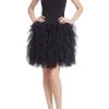 Badgley Mischka Dress With Tulle Ruffle Skirt -Badgley Mischka shop SC3902 BLCK 1 64096.1675972207