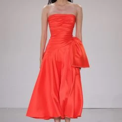 Badgley Mischka The Perfect Ruched Strapless Dress -Badgley Mischka shop SC3905 RUNWAY 71869.1675971977