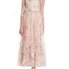 Badgley Mischka Floral Embroidered Tulle Cocktail Dress -Badgley Mischka shop SC3911 PROSE 1 23421.1675971036