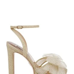 Badgley Mischka Sophie Platform Sandal With Tulle Flower -Badgley Mischka shop SOPHIE MP6622 PLTPLT 2 19310.1661977486