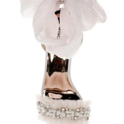 Badgley Mischka Tana Block Heel Sandal With Chiffon -Badgley Mischka shop TANA MP6304 LAVSAT 5 21374.1644967943