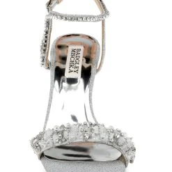 Badgley Mischka Tanika Shapely Sandal -Badgley Mischka shop TANIKA MP6307 SILTXL 4 94063.1644967952