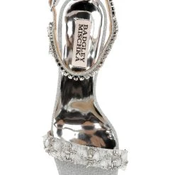 Badgley Mischka Tanika Shapely Sandal -Badgley Mischka shop TANIKA MP6307 SILTXL 5 15351.1644967952