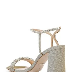 Badgley Mischka Tanisha Block Heel Sandal -Badgley Mischka shop TANISHA MP6308 PLTTXL 3 35777.1644967962
