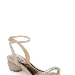 Badgley Mischka Tarika Chunky Heel Sandal -Badgley Mischka shop TARIKA MP6309 PALGLD 1 90829.1644967981