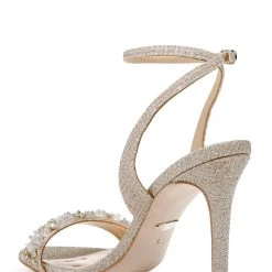 Badgley Mischka Taryn Stiletto Sandal -Badgley Mischka shop TARYN MP6311 PALGLD 3 82684.1644967973