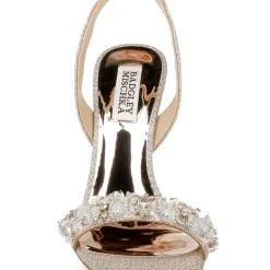 Badgley Mischka Taryn Stiletto Sandal -Badgley Mischka shop TARYN MP6311 PALGLD 4 51318.1644967973