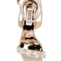 Badgley Mischka Taryn Stiletto Sandal -Badgley Mischka shop TARYN MP6311 PALGLD 5 52751.1644967973