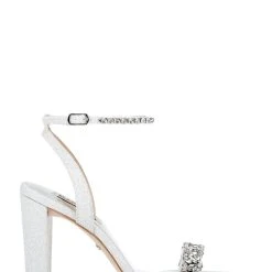 Badgley Mischka Tasmine Tall Evening Sandal -Badgley Mischka shop TASMINE MP6312 WHT 2 62876.1644967993