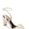 Badgley Mischka Tayten Block Heel Sandal -Badgley Mischka shop TAYTEN MP6317 IVRSAT 1 24642.1673488325