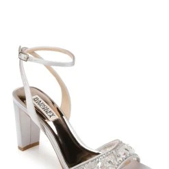 Badgley Mischka Tayten Block Heel Sandal -Badgley Mischka shop TAYTEN MP6317 SFTVLT 1 42603.1644968023